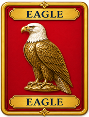 Golden Eagle honor tile